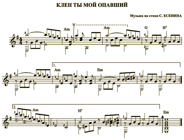 Правильное Питание Клен Ты Мой Опавший